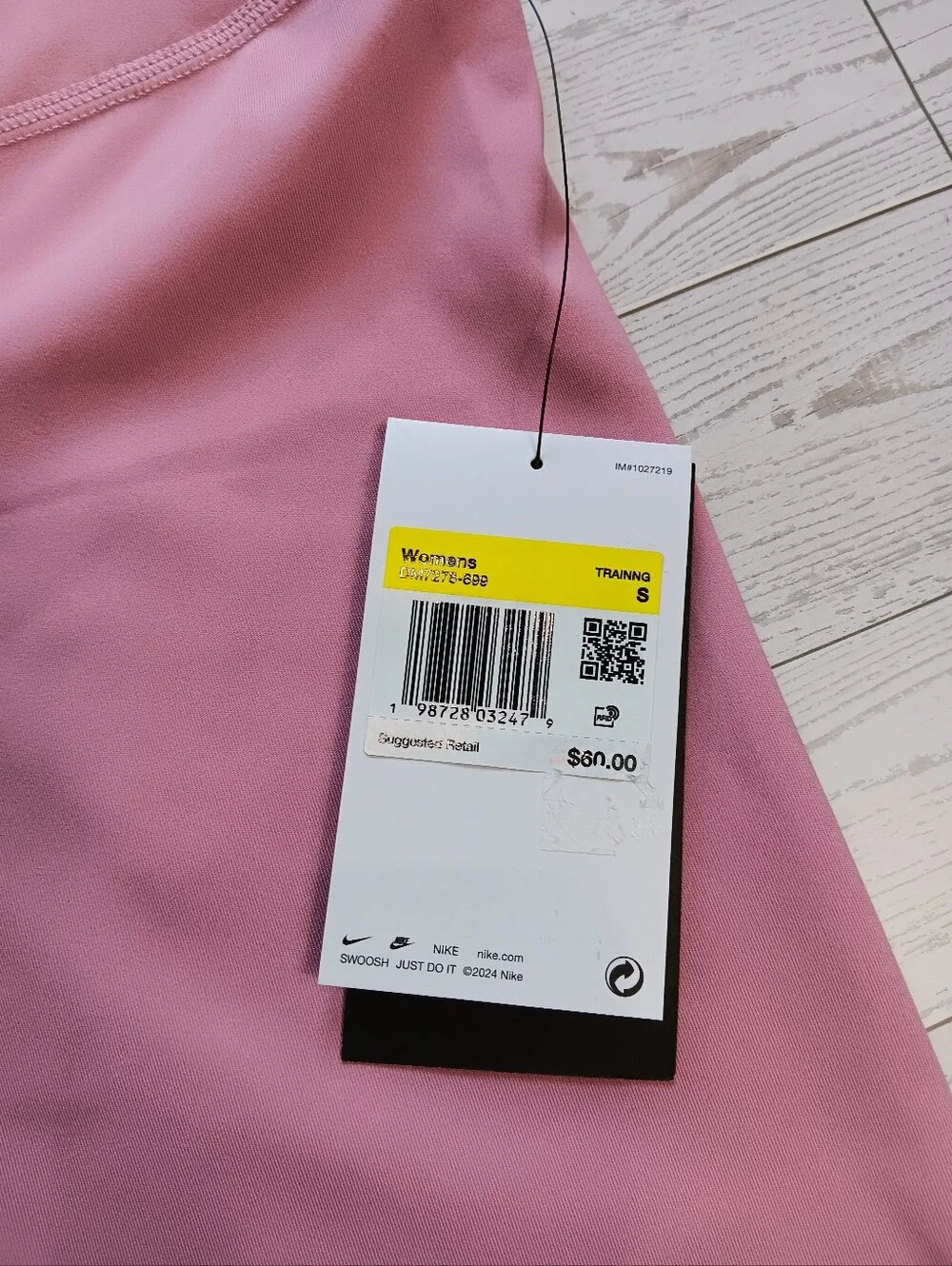 Nike Women’s Nike One Dri-FIT High Rise Training Leggings DM7278-699 Size S